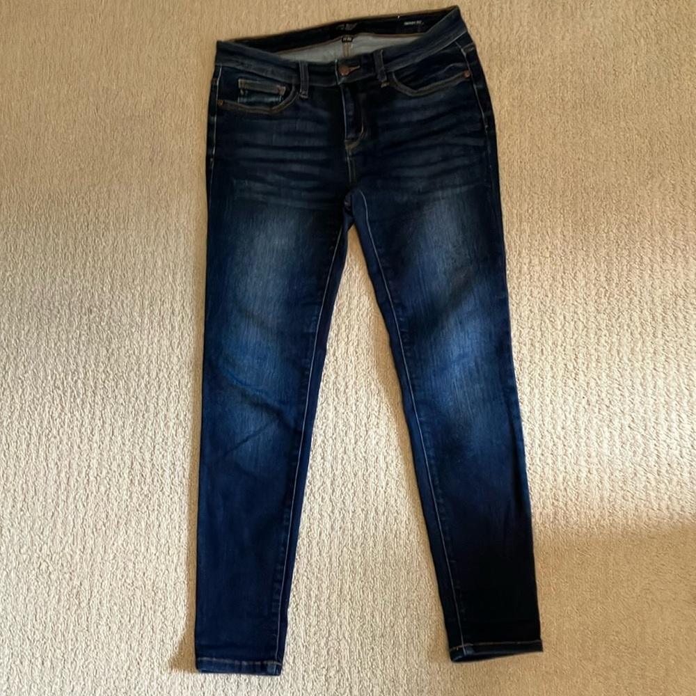 Just blue skinny jeans